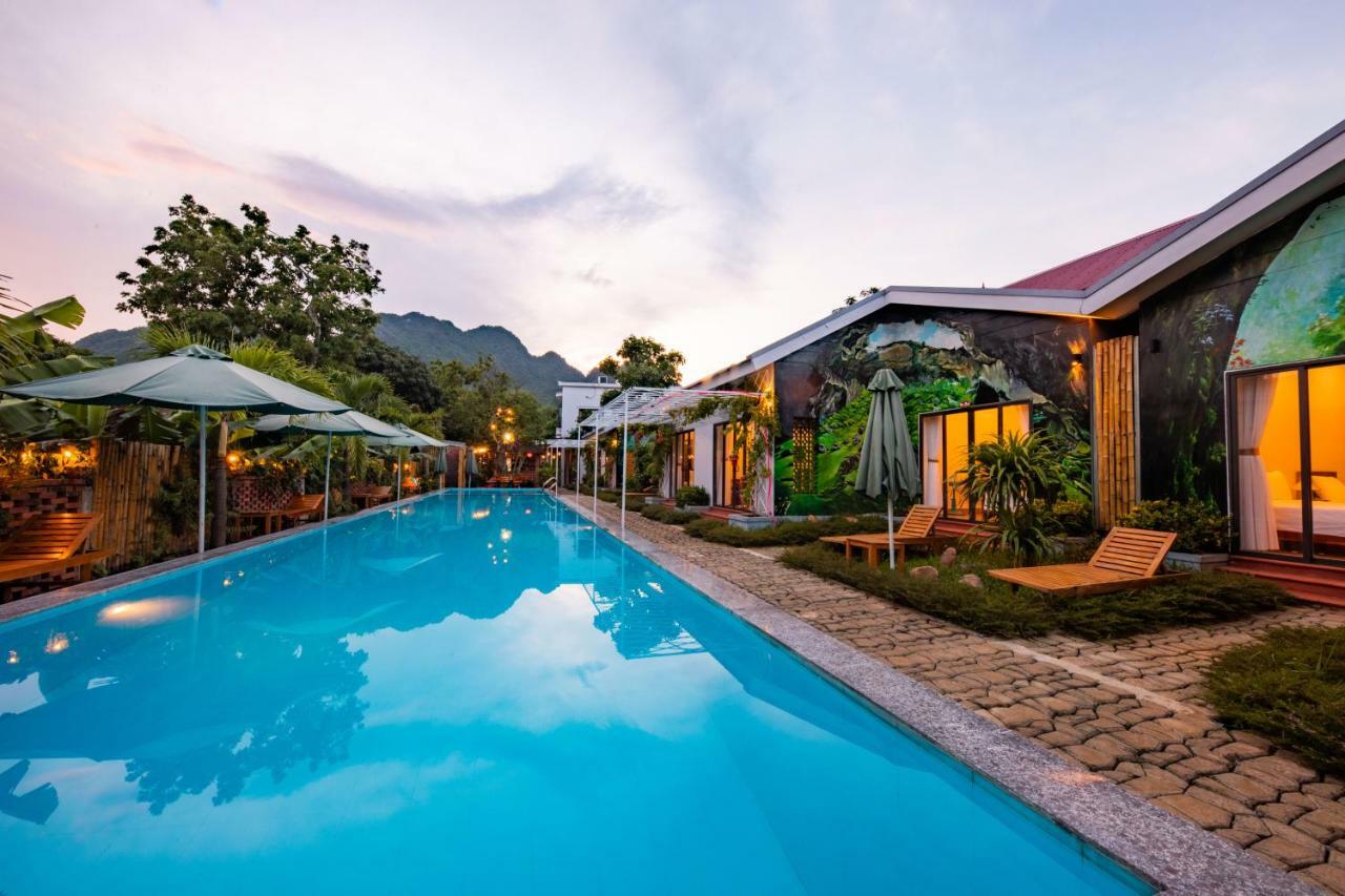Son Doong Bungalow Phong Nha Exterior foto